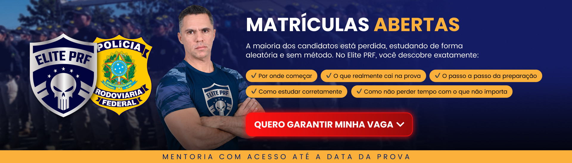 ELITE PRF - MATRICULAS ABERTAS 