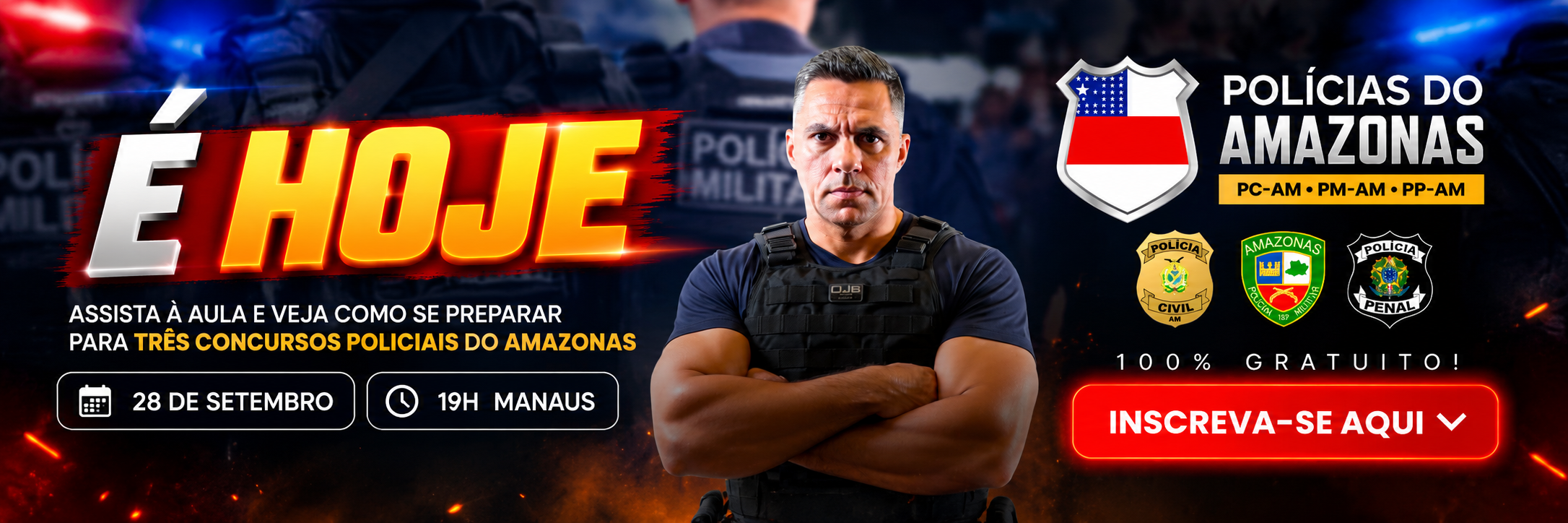 LIVE - POLICIAS AMAZONAS